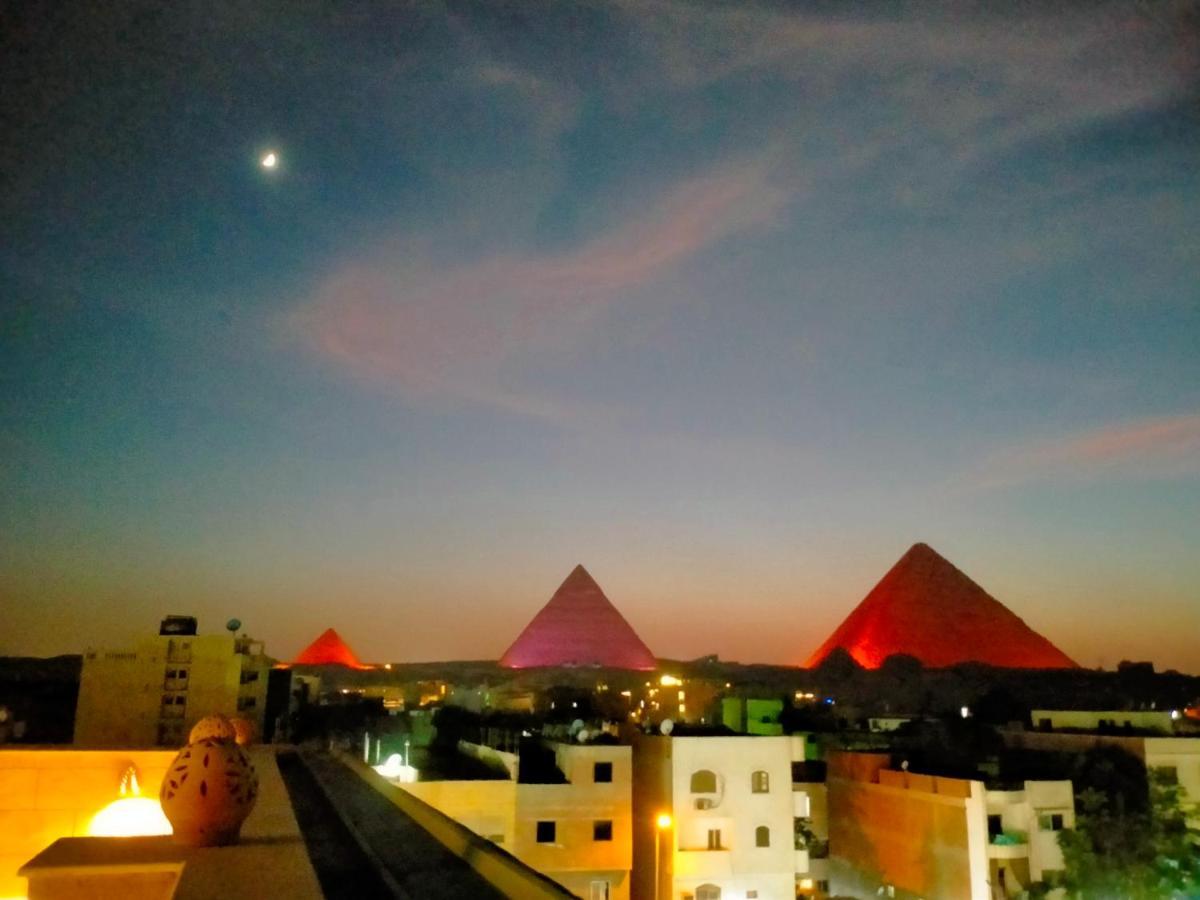 Hassan Pyramids Hotel Kafrat al Jabal Bagian luar foto